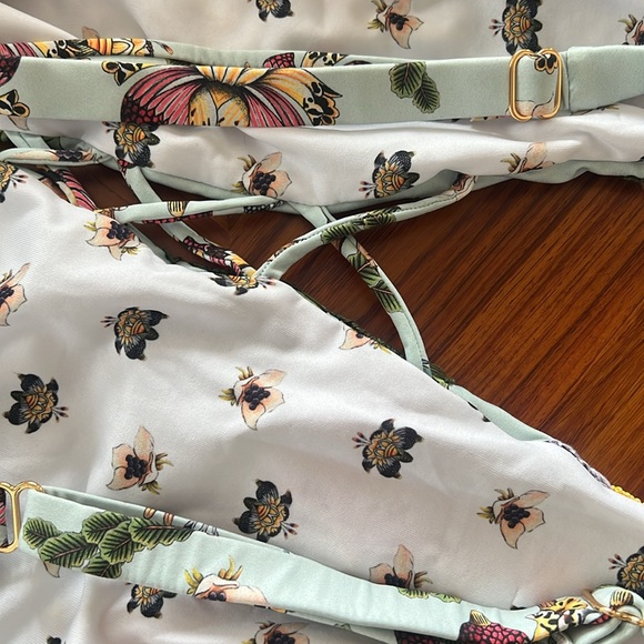 Agua Bendita Becca Varenna Reversible 1Pc Swimsuit Size XL - Picture 6 of 14